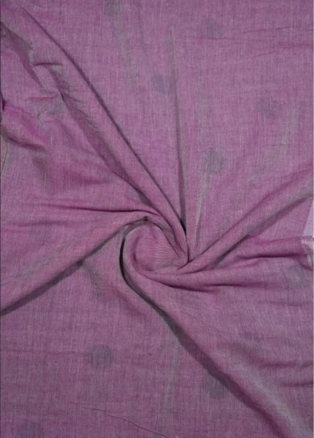 Purple Polka Dot Saree - photo 2