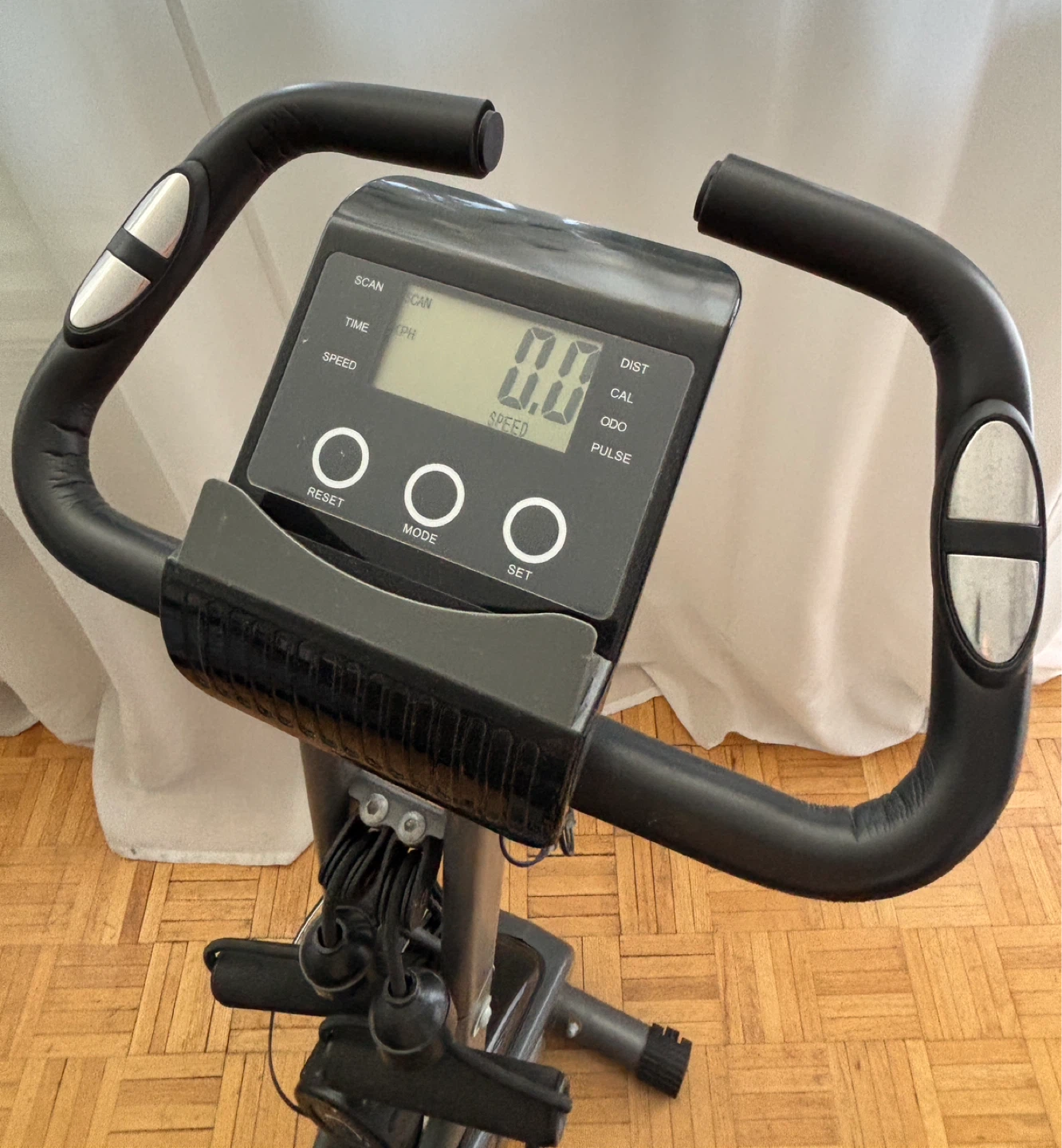 Folding Exercise Bike with Backrest - photo 4