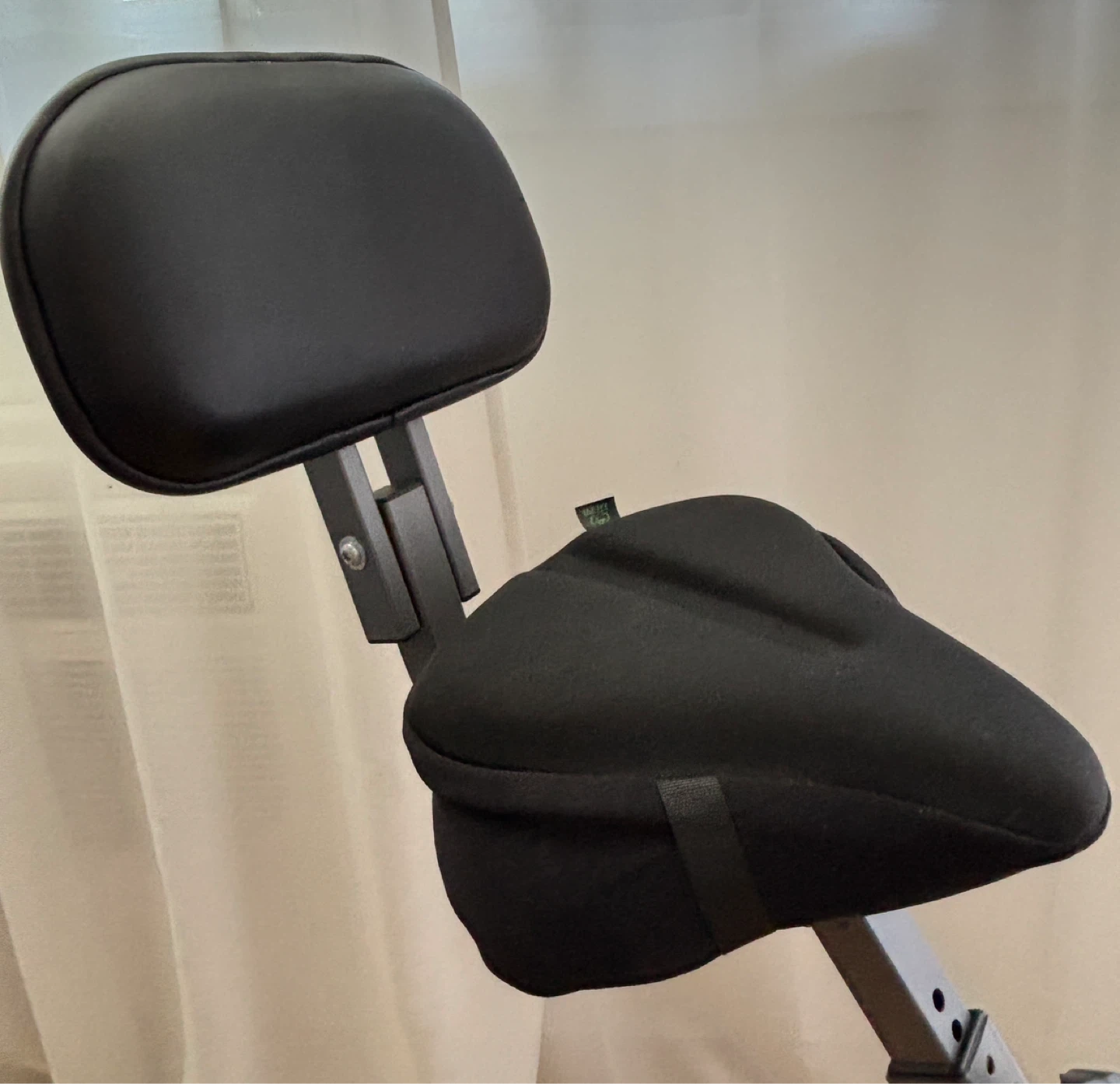 Folding Exercise Bike with Backrest - photo 5