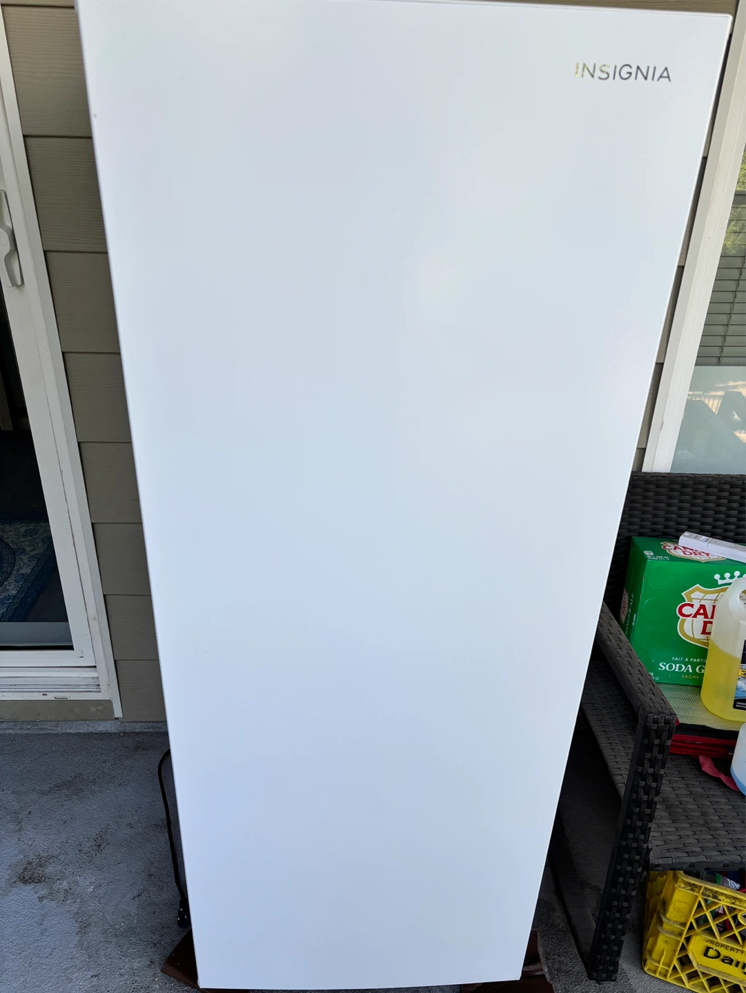 Insignia White Upright Freezer - photo 2