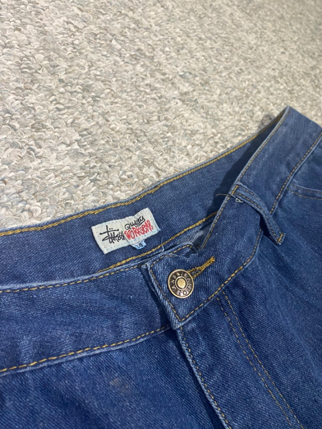 Stüssy Workwear Denim Jeans - photo 3