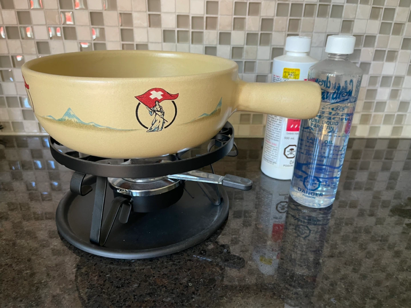 Fondue Set with Fondue Fuel