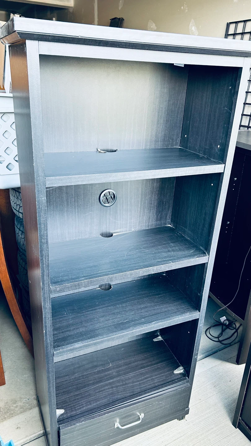 Bookshelf / Media Shelf for Restoration Project
