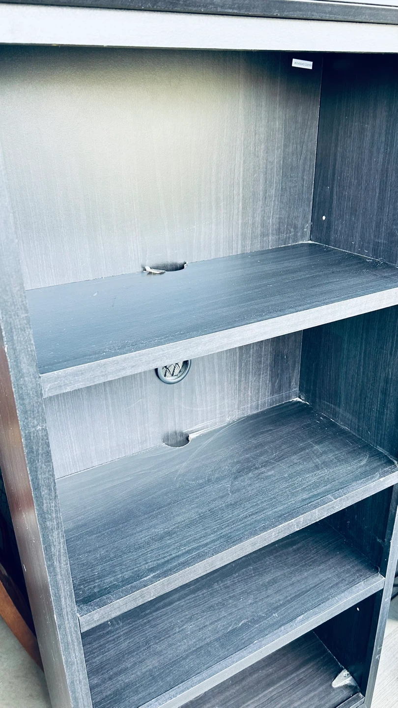 Bookshelf / Media Shelf for Restoration Project - photo 2