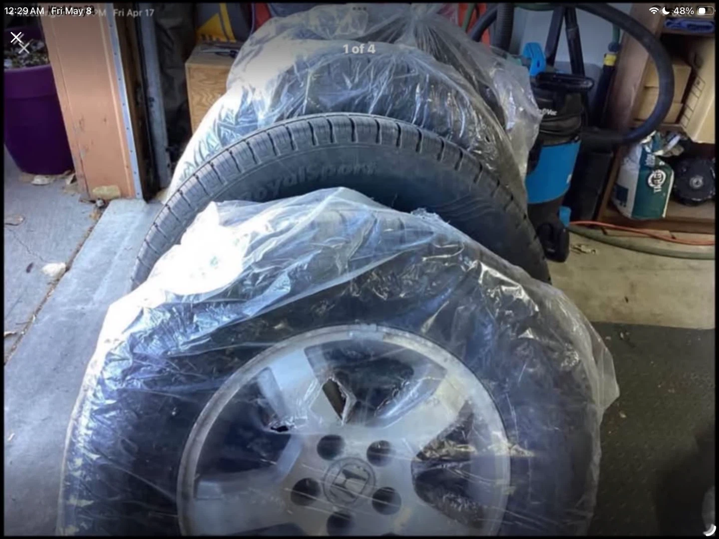 235/70r16 set of Four (4) Royal Sport Tires with Rims - photo 2