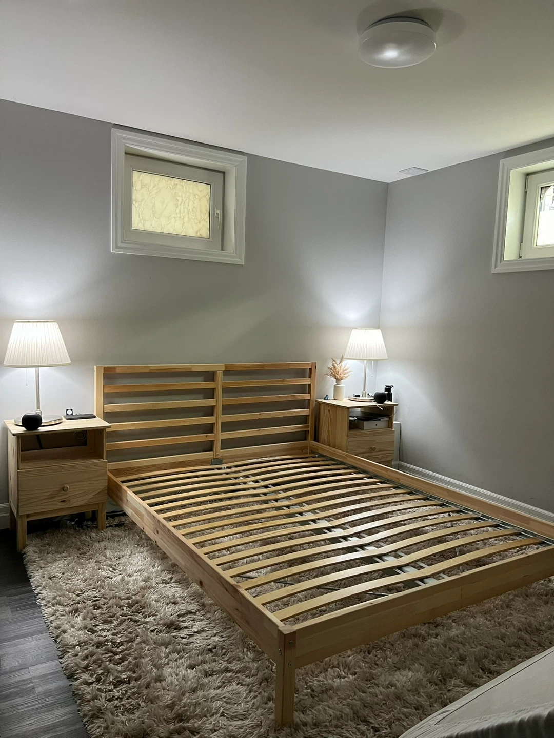 Ikea Pinewood Double Bed and The Brick Mattress - photo 4