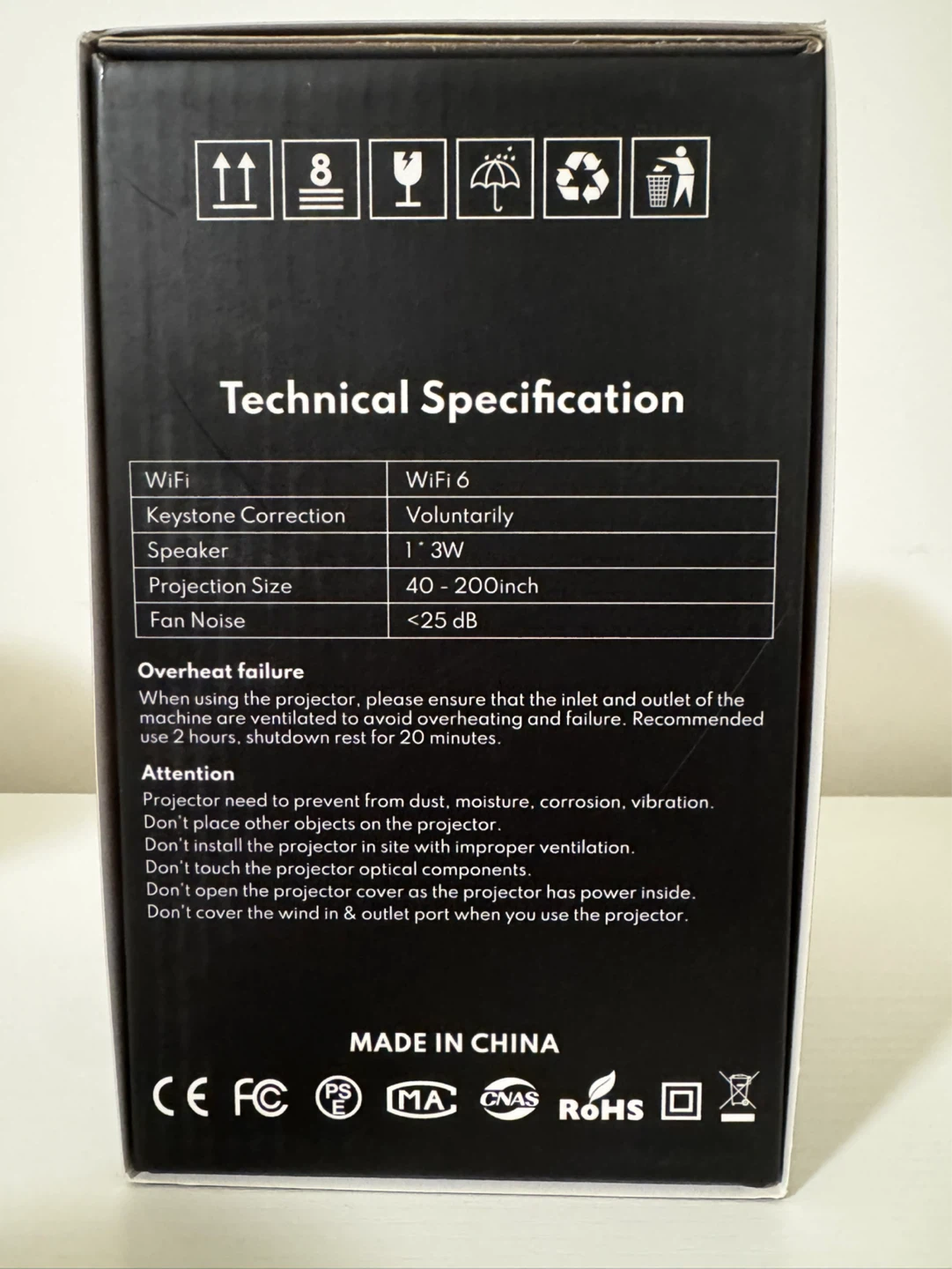 (Brand new) Clokowe HY300 Pro Mini Projector - photo 4