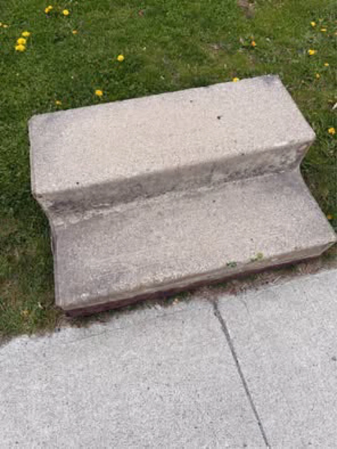 Concrete Step Unit