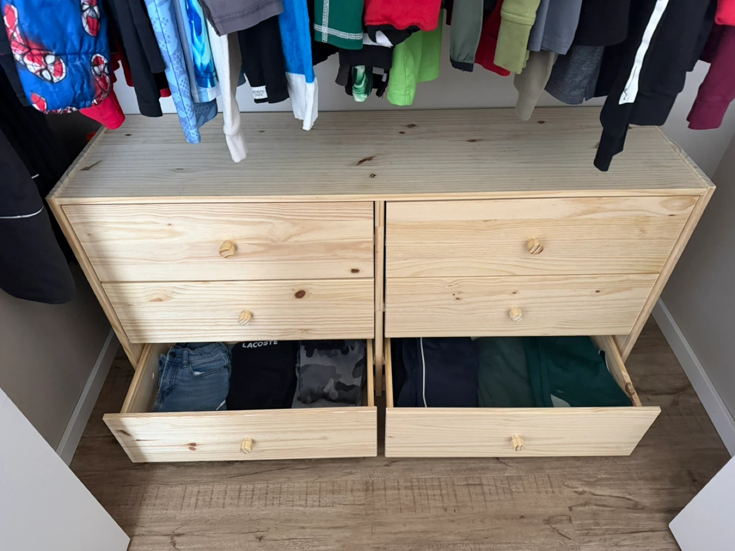 Wooden Dresser with 6 Drawers - photo 3