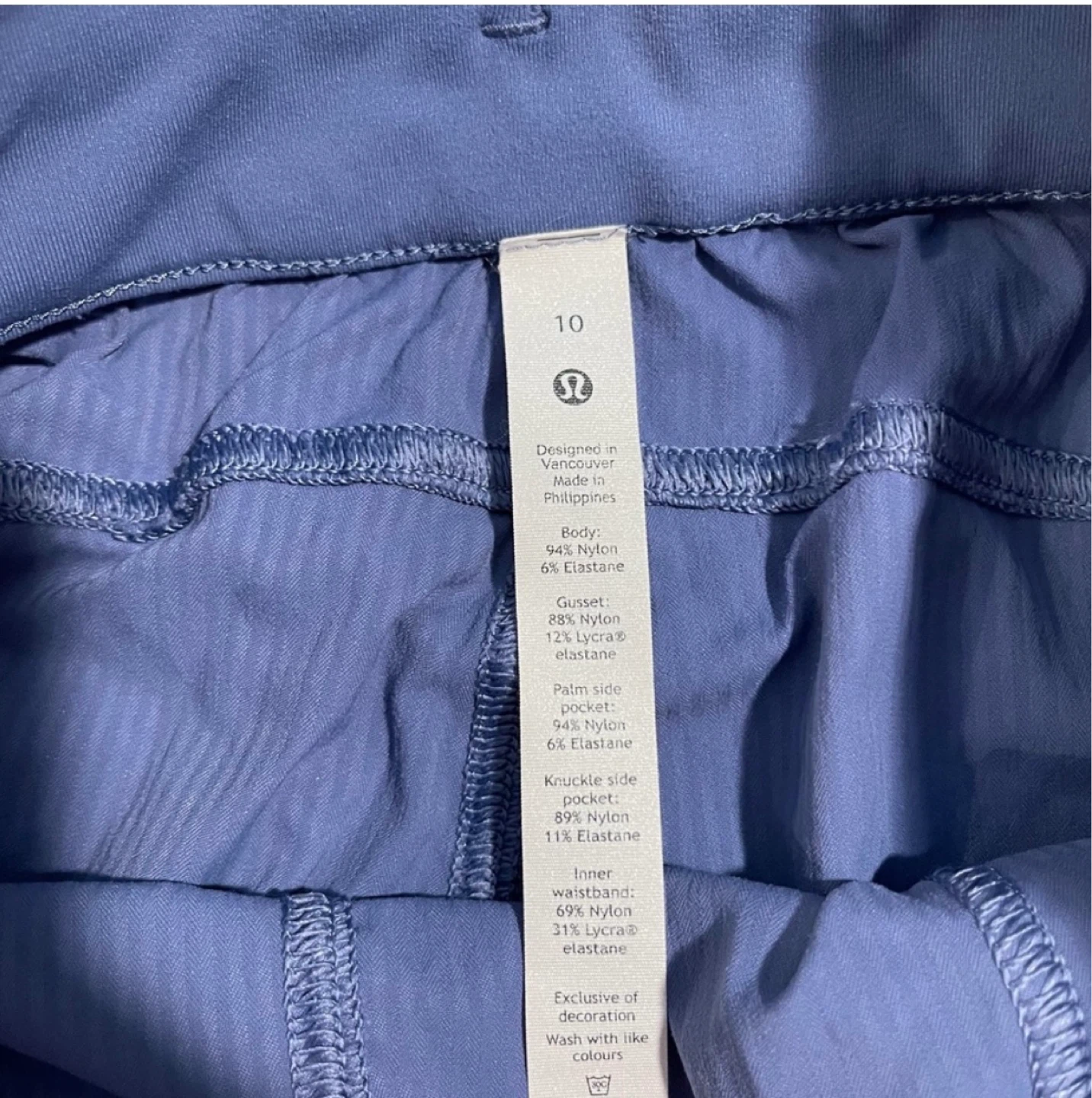 Lululemon Women's Blue Track Pants Size 10 - photo 3