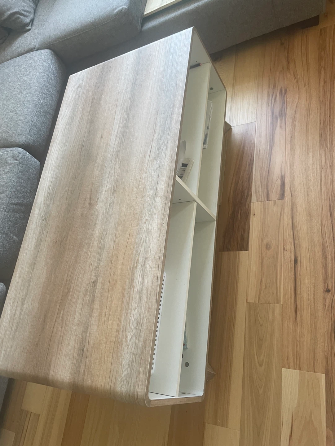 1 big coffee table and 2 small side coffee tables