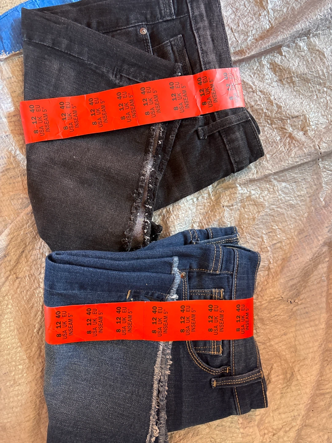 2pc Jessica Simpson Women's Denim Shorts - Size 8 - Inseam 5" - photo 2