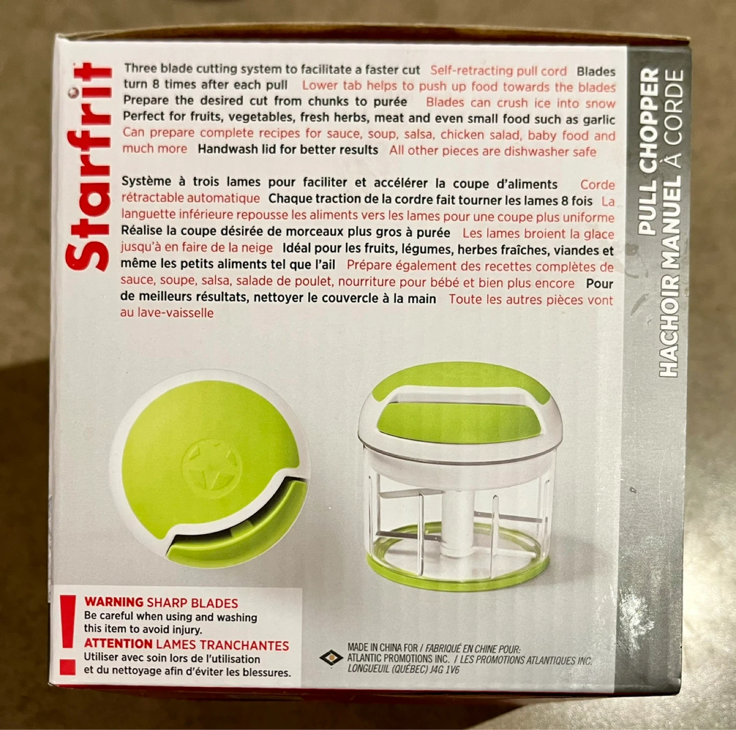 Starfrit Pull Chopper BNIB - photo 3