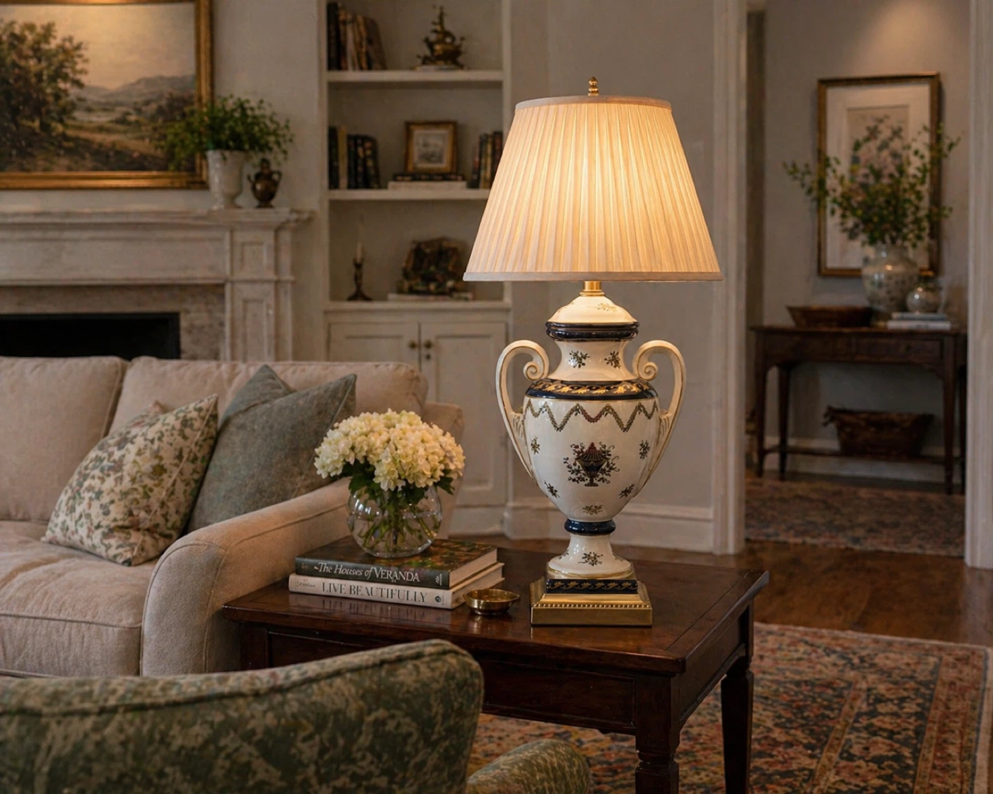 VTG Frederick Cooper Chicago Decorative Urn Table Lamp