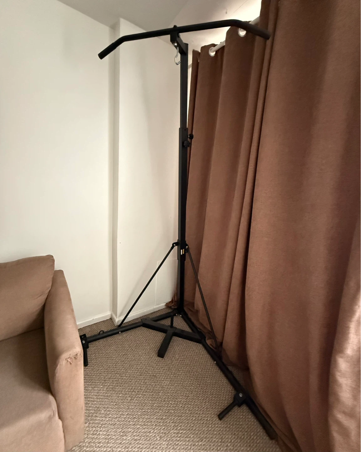 Pull-Up Bar,Boxing Stand Home Gym (no filling)-Adjustable height - photo 2
