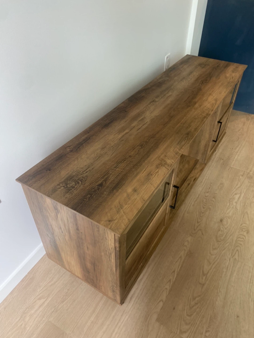 Wood Entertainment Unit / TV Stand - photo 4