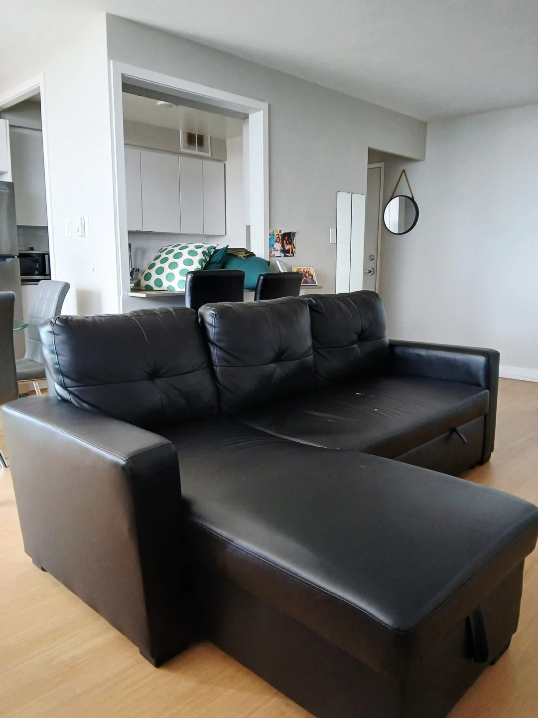 Sofa bed + storage + cover