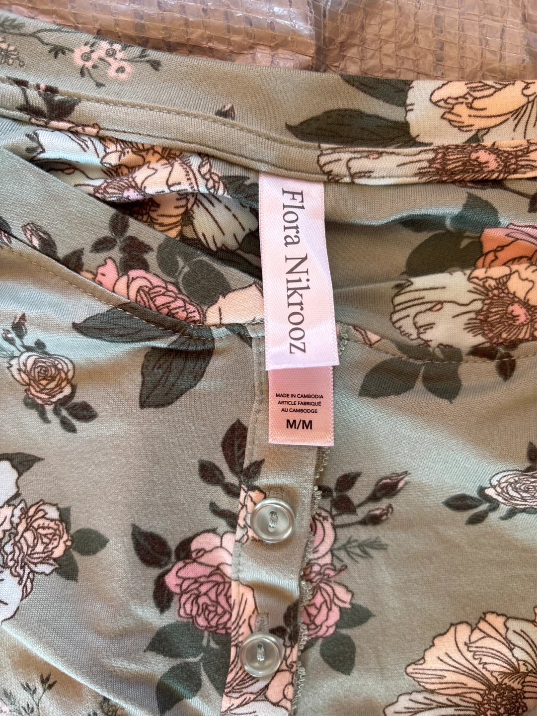 NWOT 2pc Flora Nikrooz Women's Pajama Set M/M - photo 2