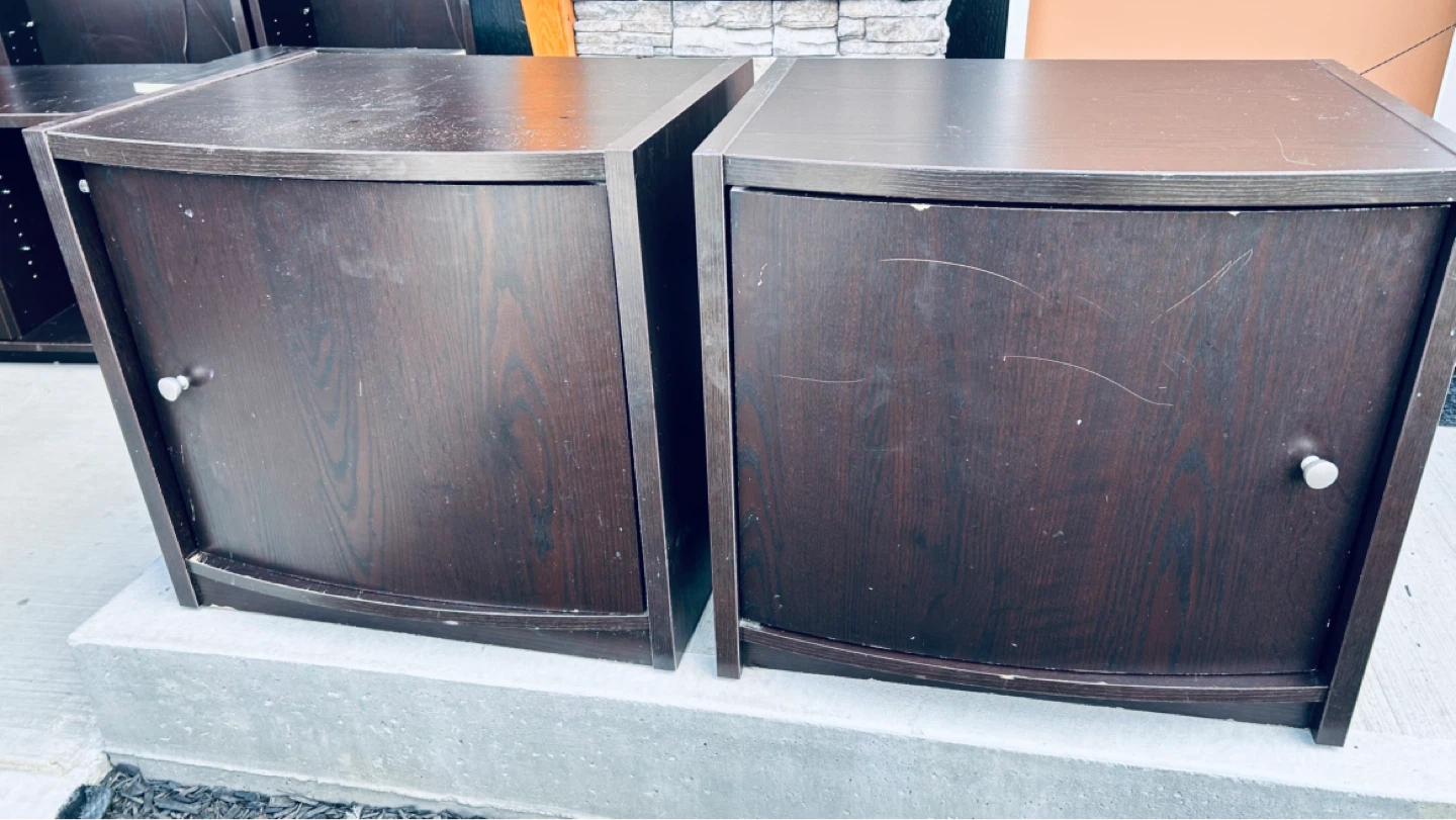 5-Piece Furniture Set for Restoration – TV Stand, 2 Cabinets - photo 2