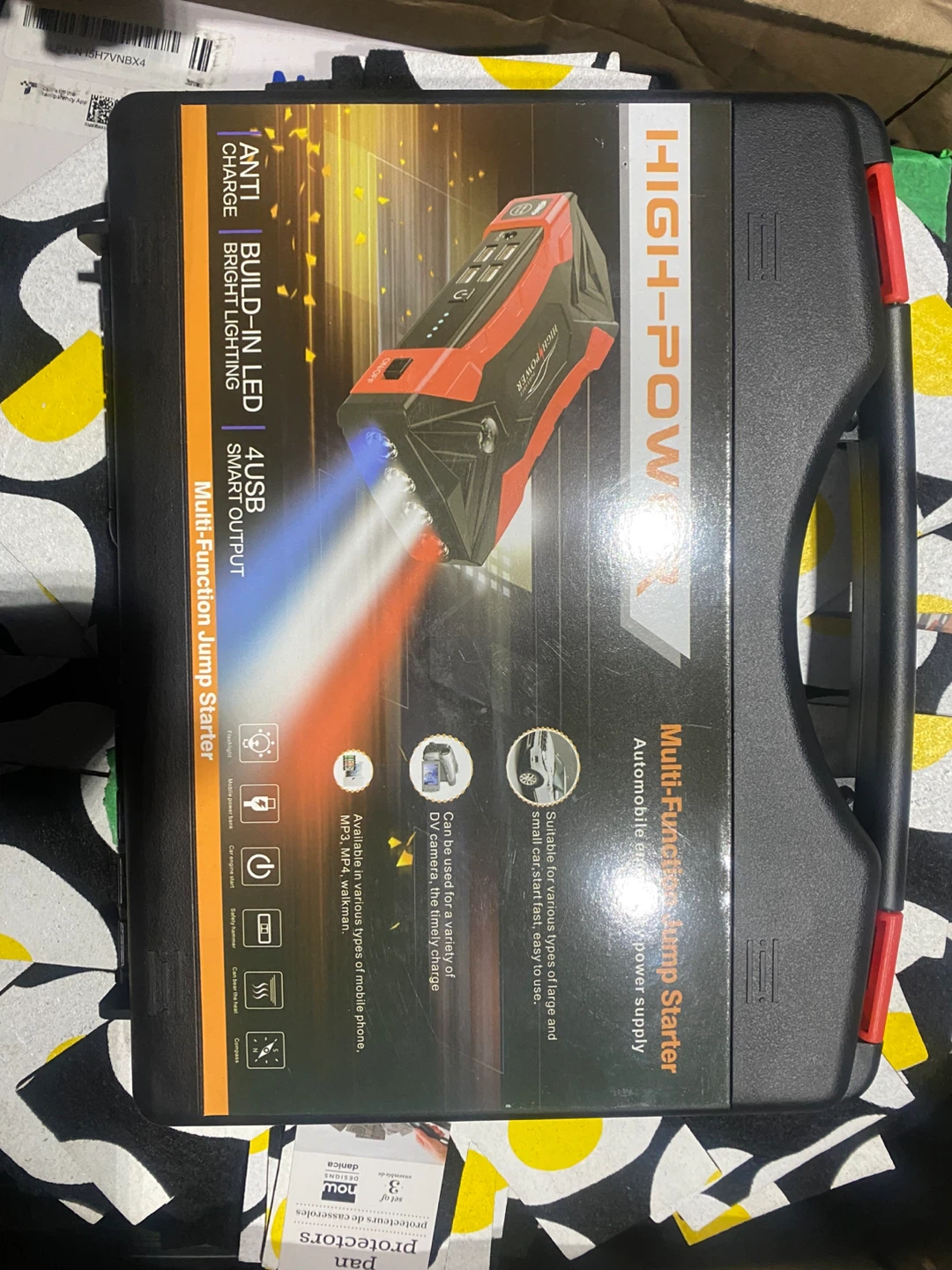 Free delivery Portable Multi-Function Jump Starter