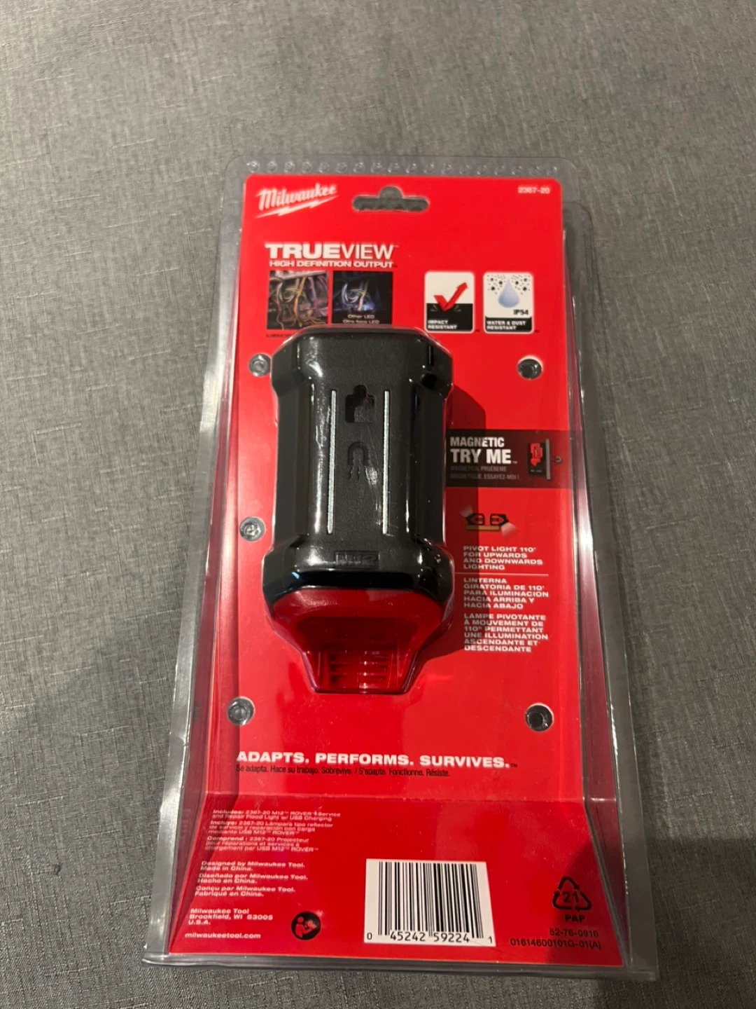 Milwaukee M12 light - photo 3
