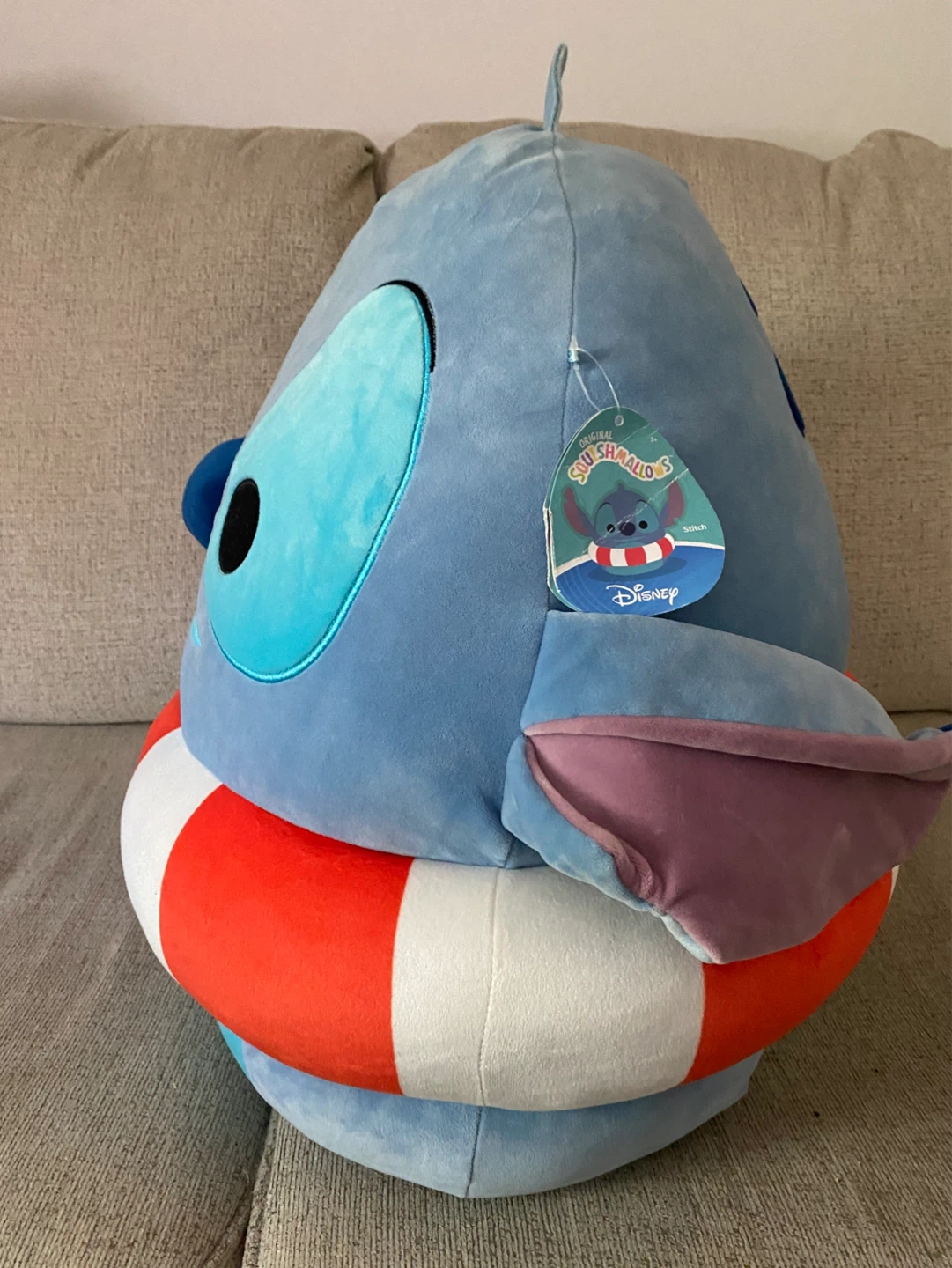 NWT Squishmallow STITCH 24” JUMBO Plush Disney Lilo & Stitch - photo 3
