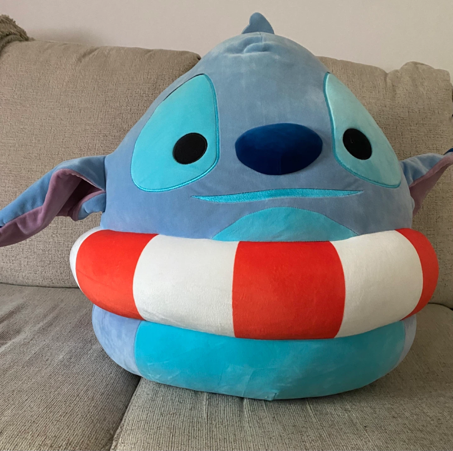 NWT Squishmallow STITCH 24” JUMBO Plush Disney Lilo & Stitch