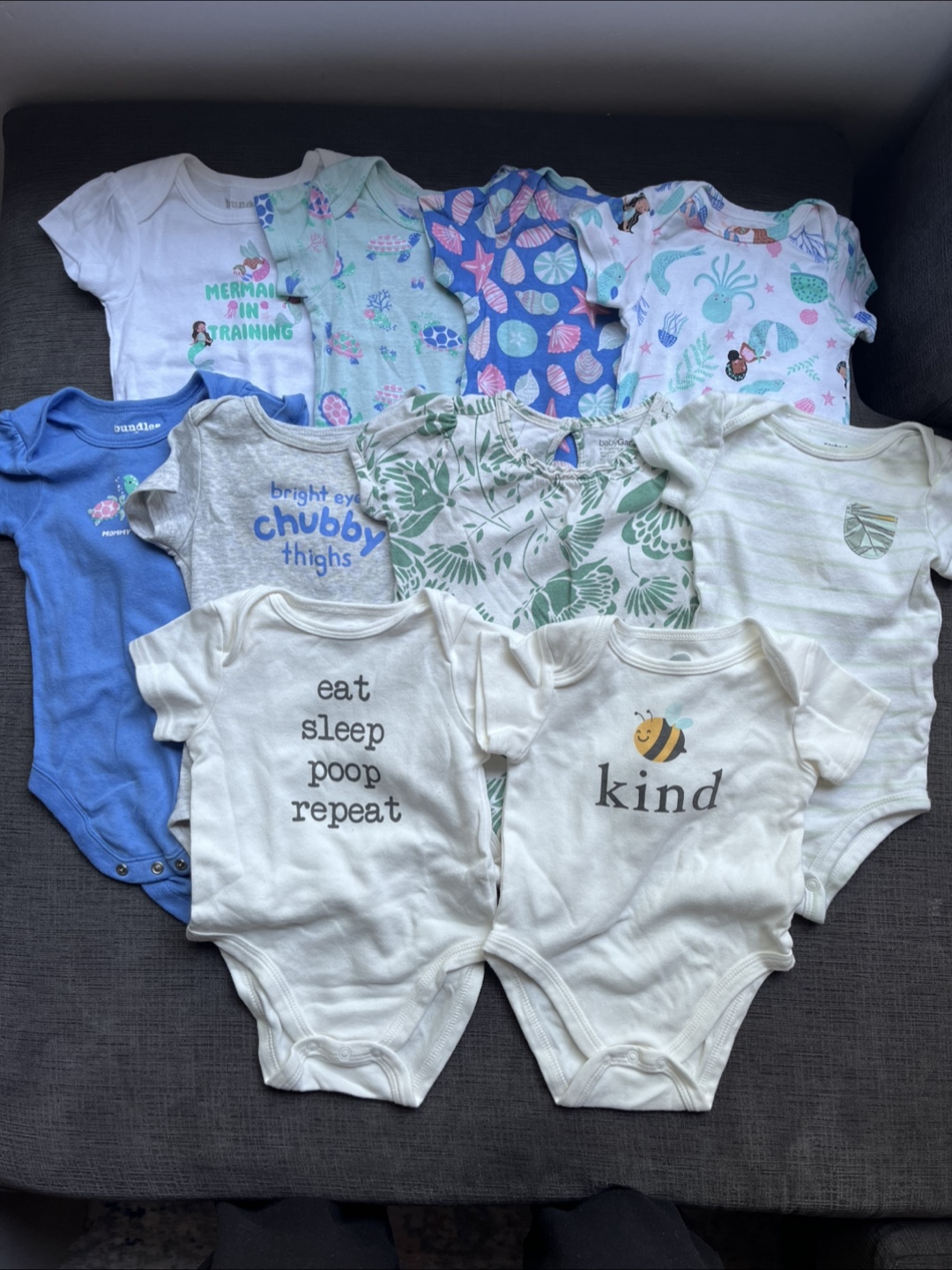 6-12 month bodysuit Bundle