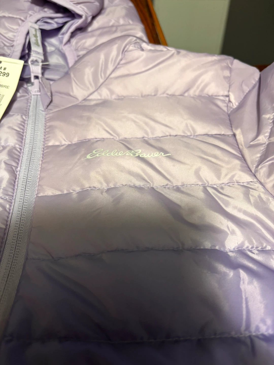 Eddie Bauer Kids Puffer Jacket Gray/Blue Colorblock S-7/8 - photo 5