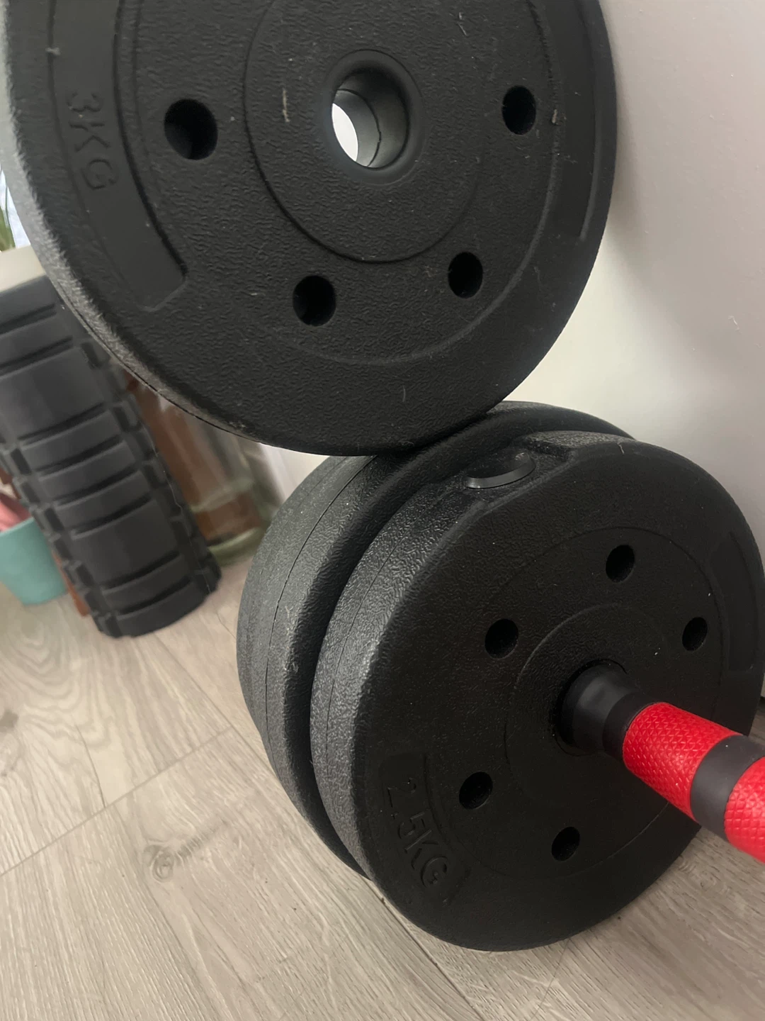 Adjustable Dumbbell and Barbell Set - photo 2