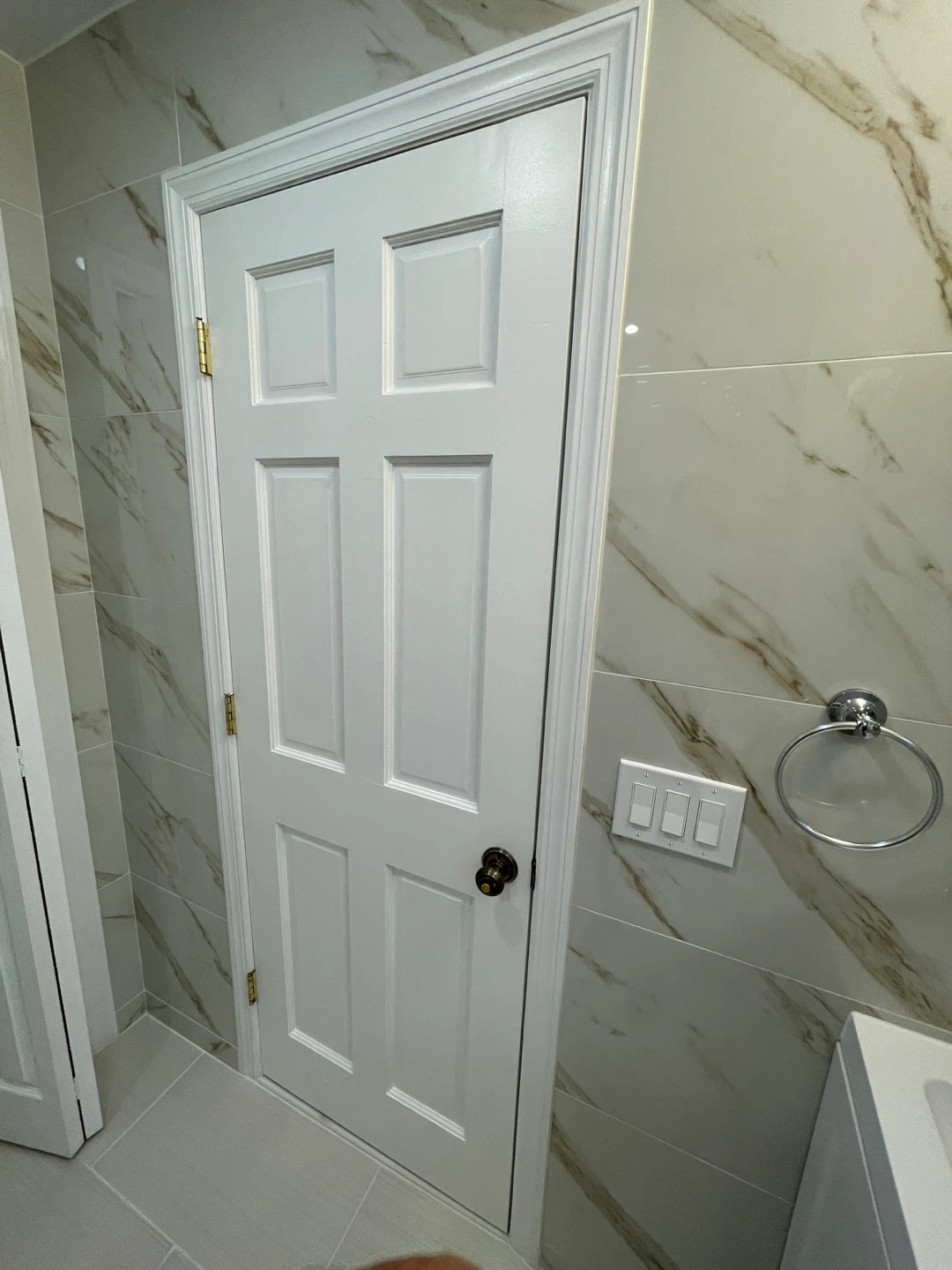 Marble Tile Bathroom Renovation - photo 3