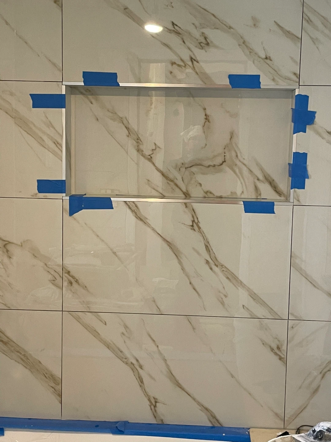 Marble Tile Bathroom Renovation - photo 5