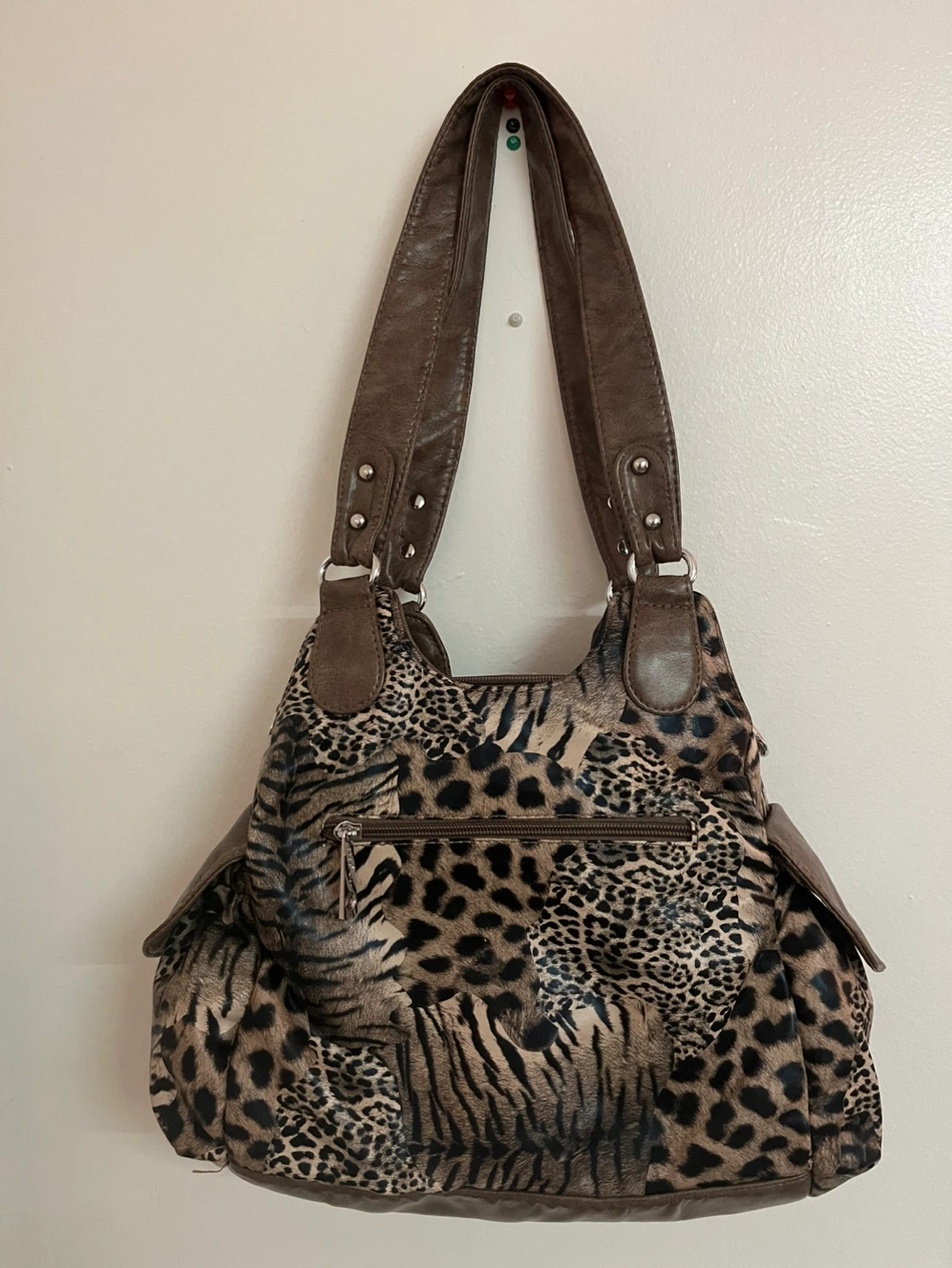 Angel Kiss Shoulder Bag - Leopard & Tiger Print - photo 2