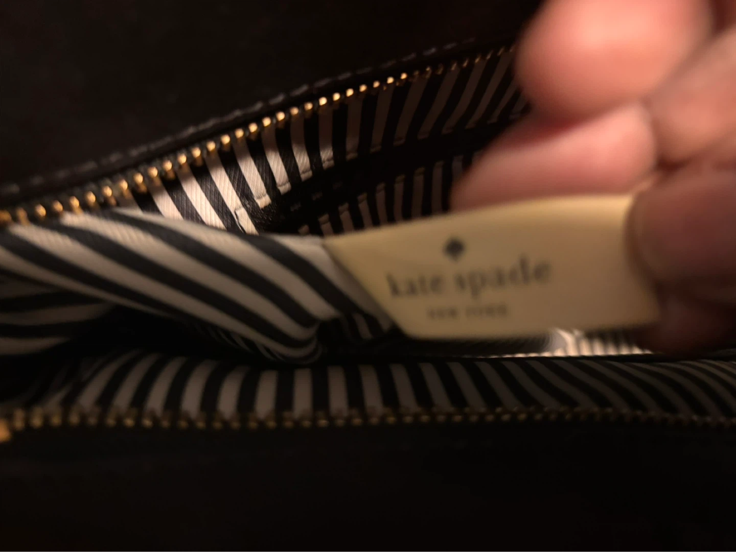 Kate Spade Black Leather Tote Bag - photo 5