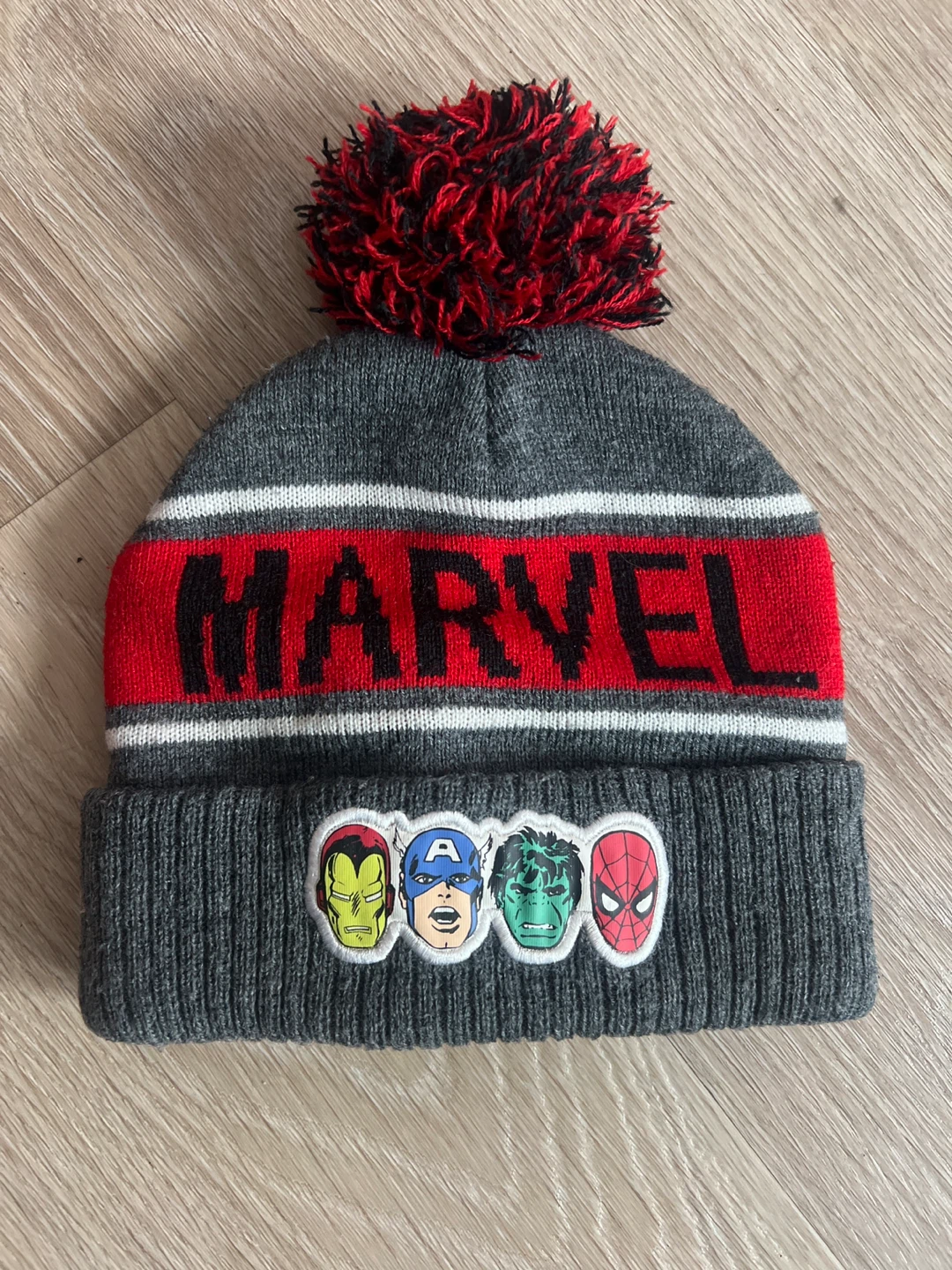 Marvel Avengers Beanie with Pom Pom