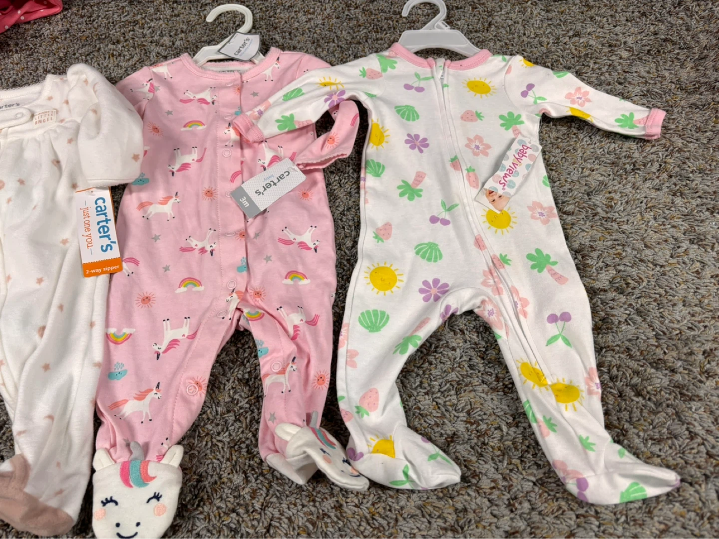 Carter's Baby Pajamas Bundle 0-3 months - photo 3