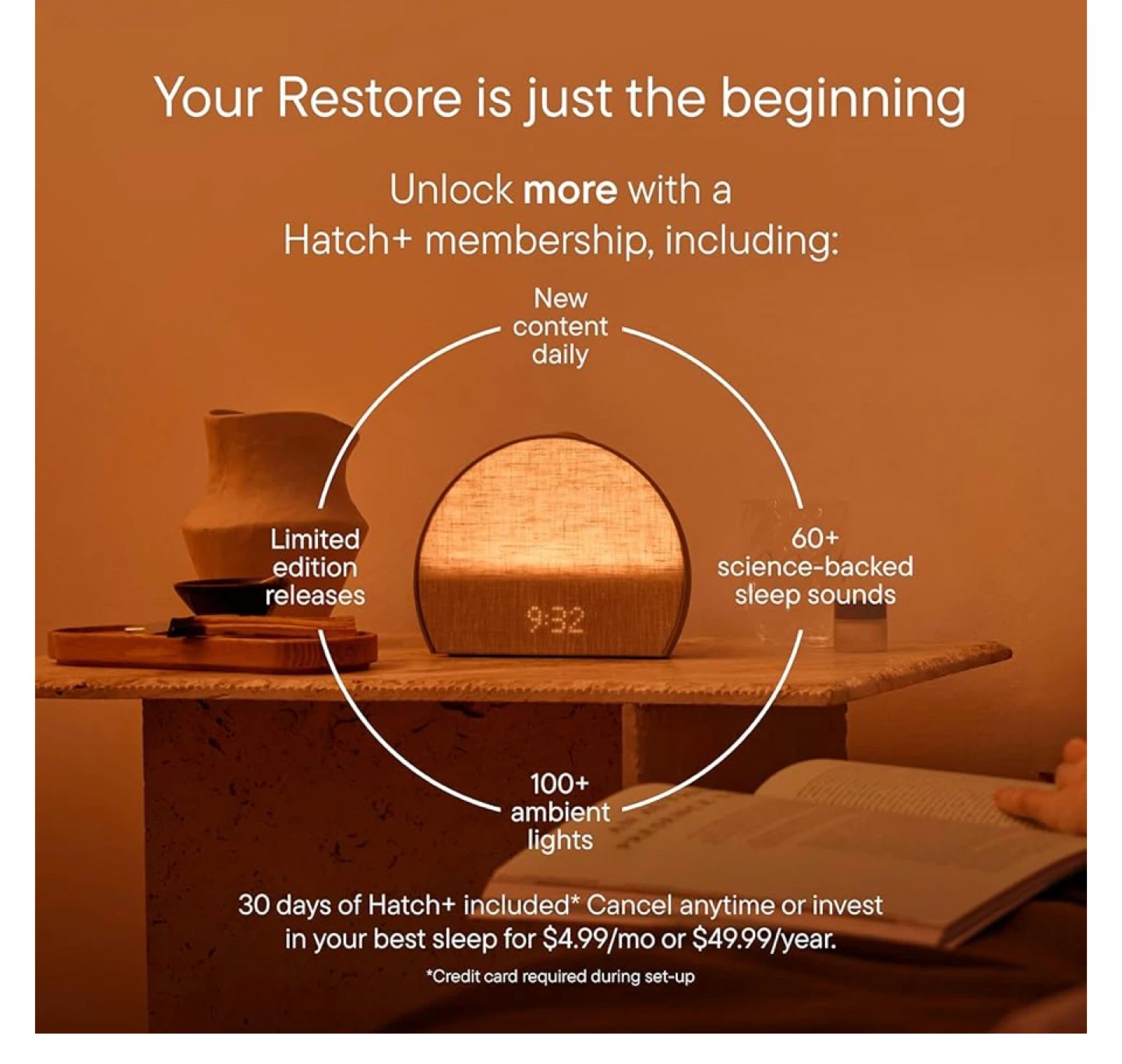 Hatch Restore 3 Sunrise alarm clock - photo 4