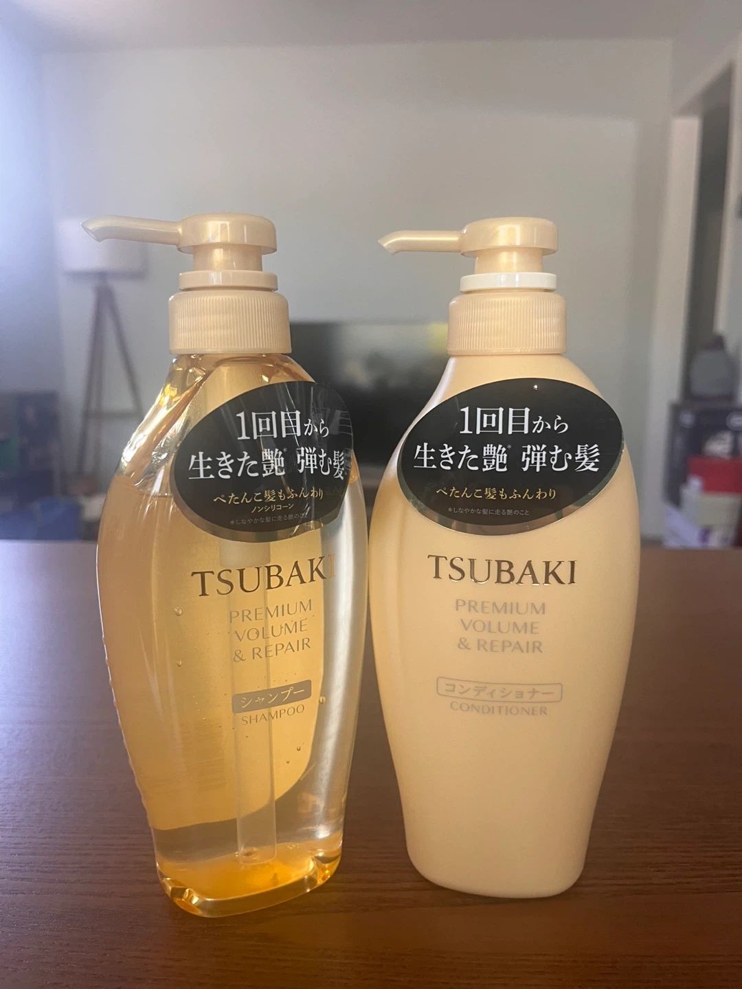 Tsubaki Premium Volume & Repair Shampoo and Conditioner Set
