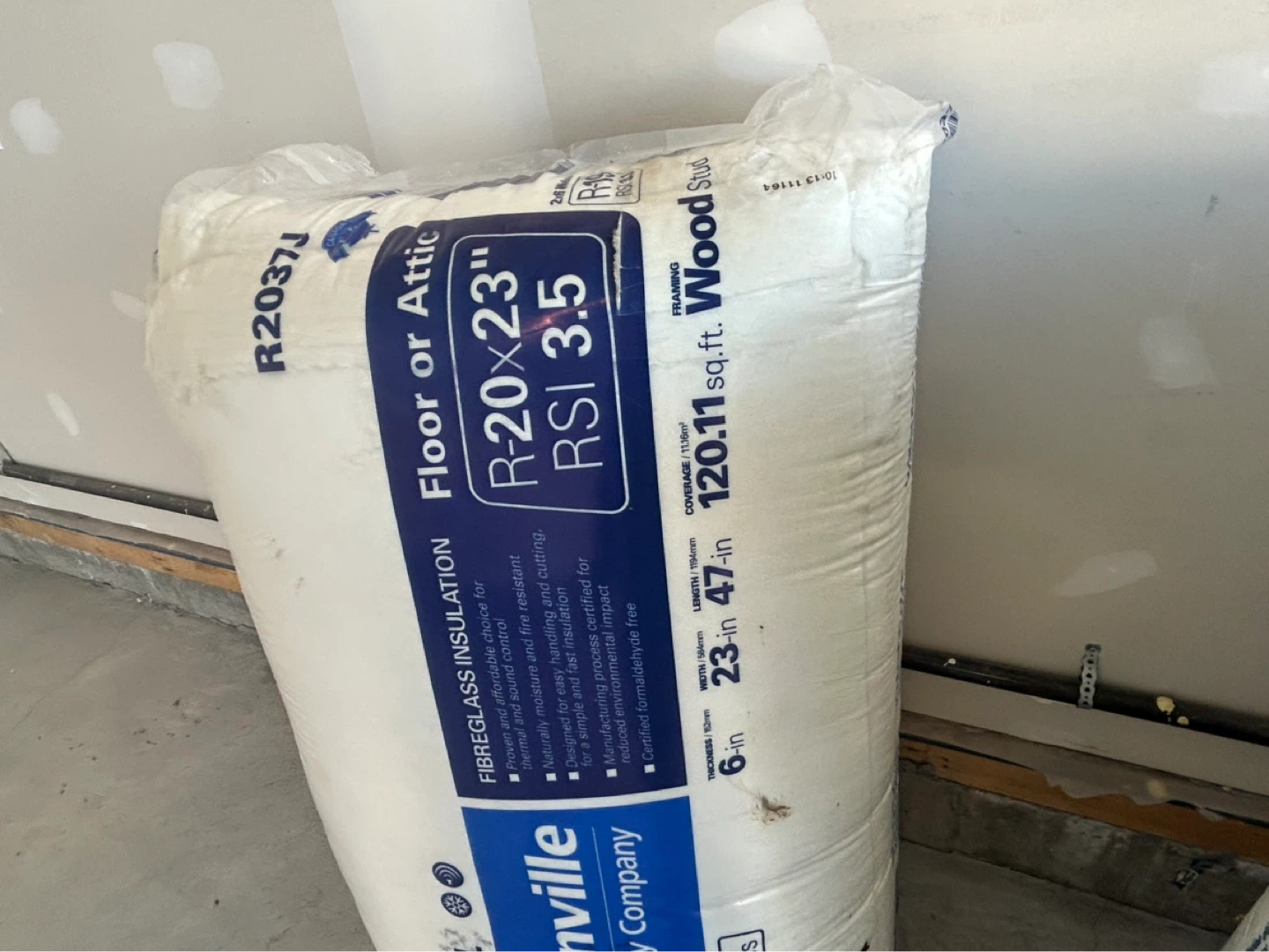 Johns Manville insulation NEED GONE ASAP - photo 2