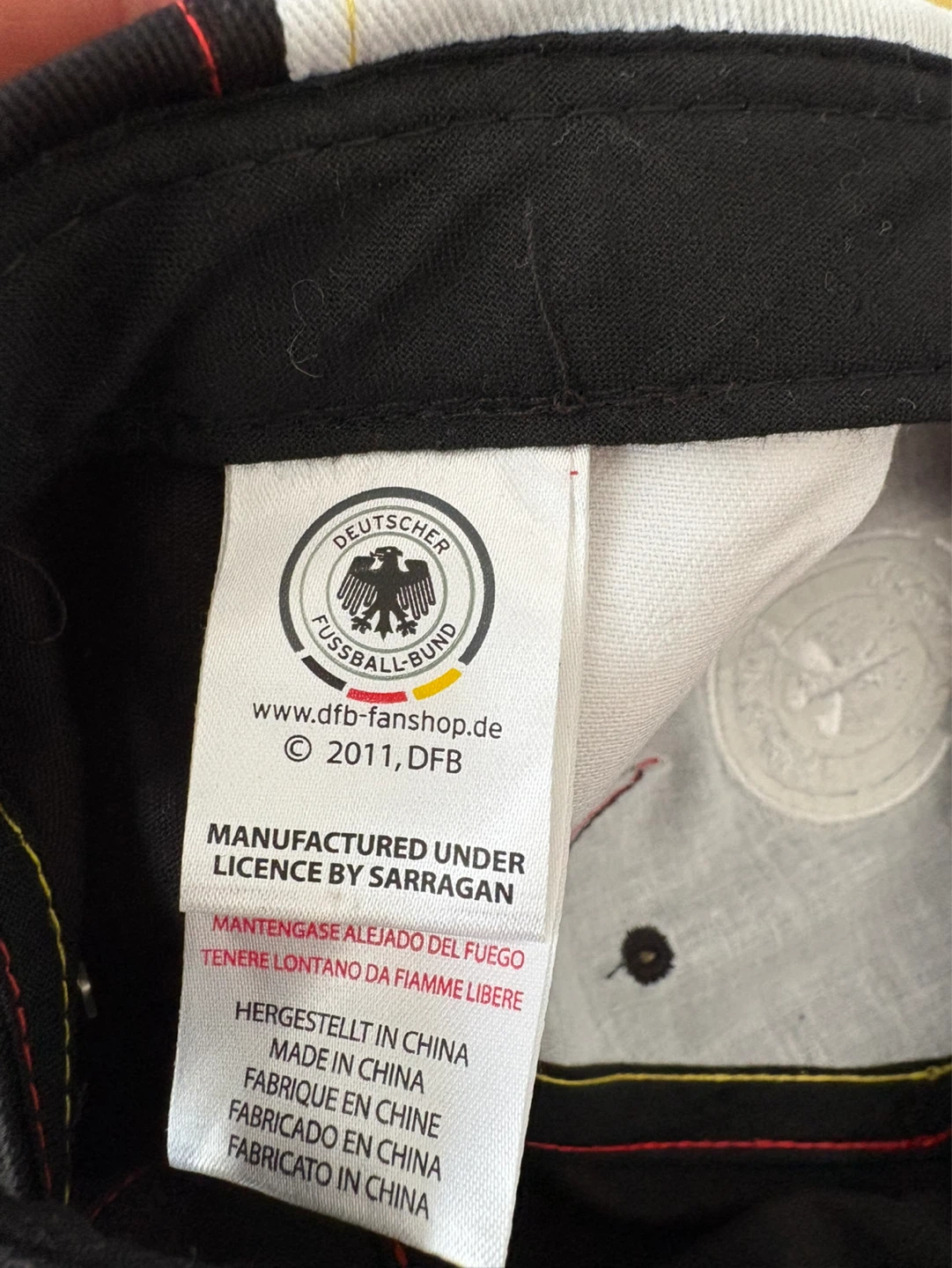 Deutscher Fussball Bund Deutschland Baseball Cap - photo 4