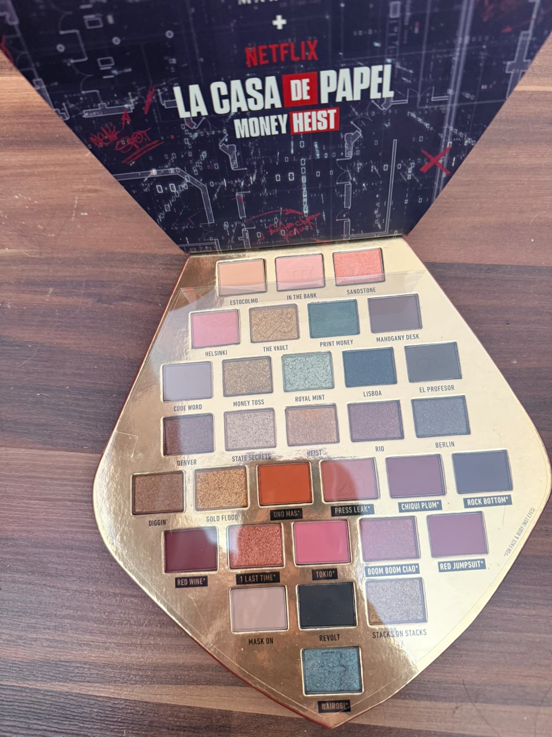 Brand new money heist NYX  La Casa de Papel Palette - photo 3