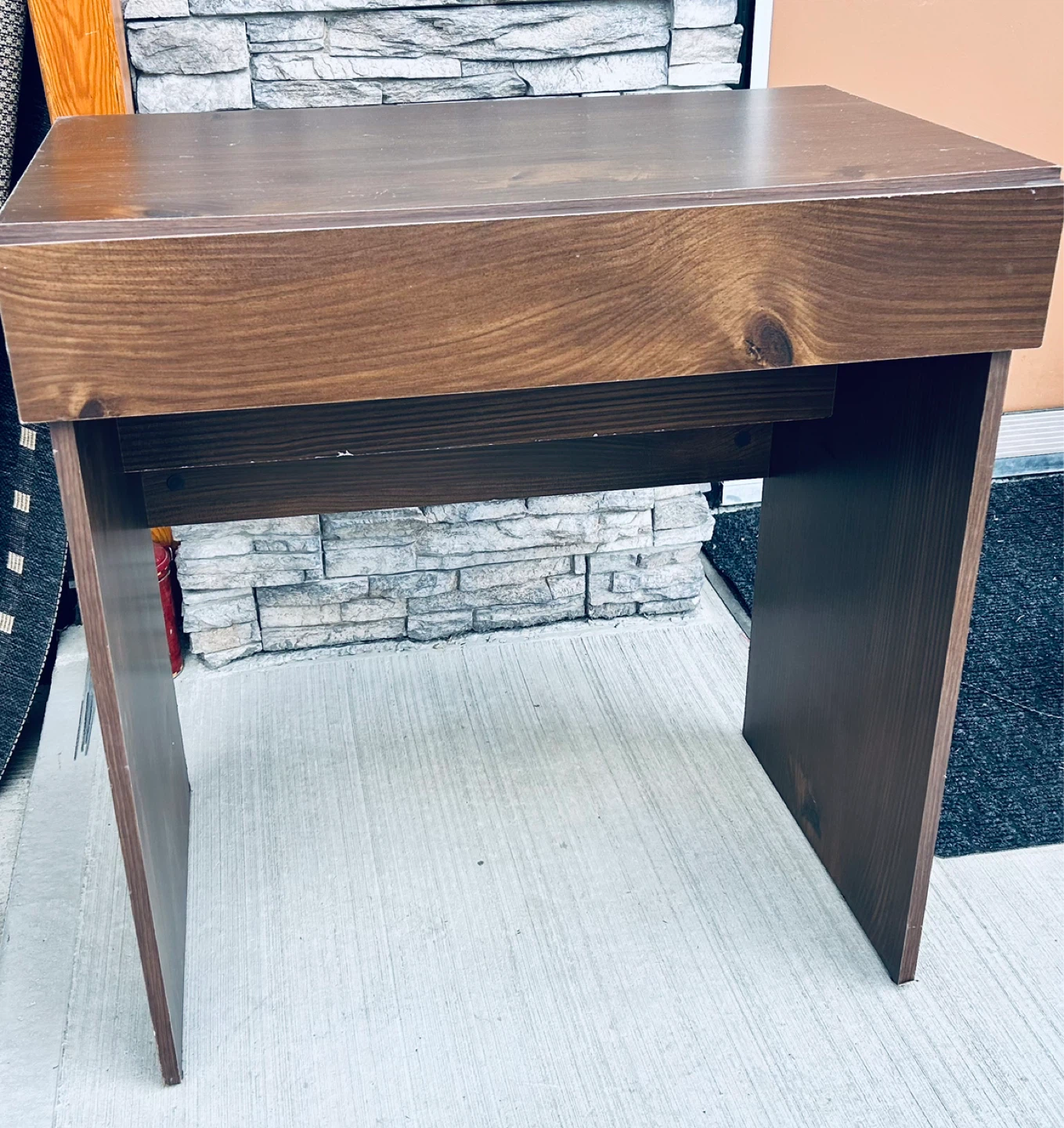 Convertible Desk / Vanity Table with Mirror