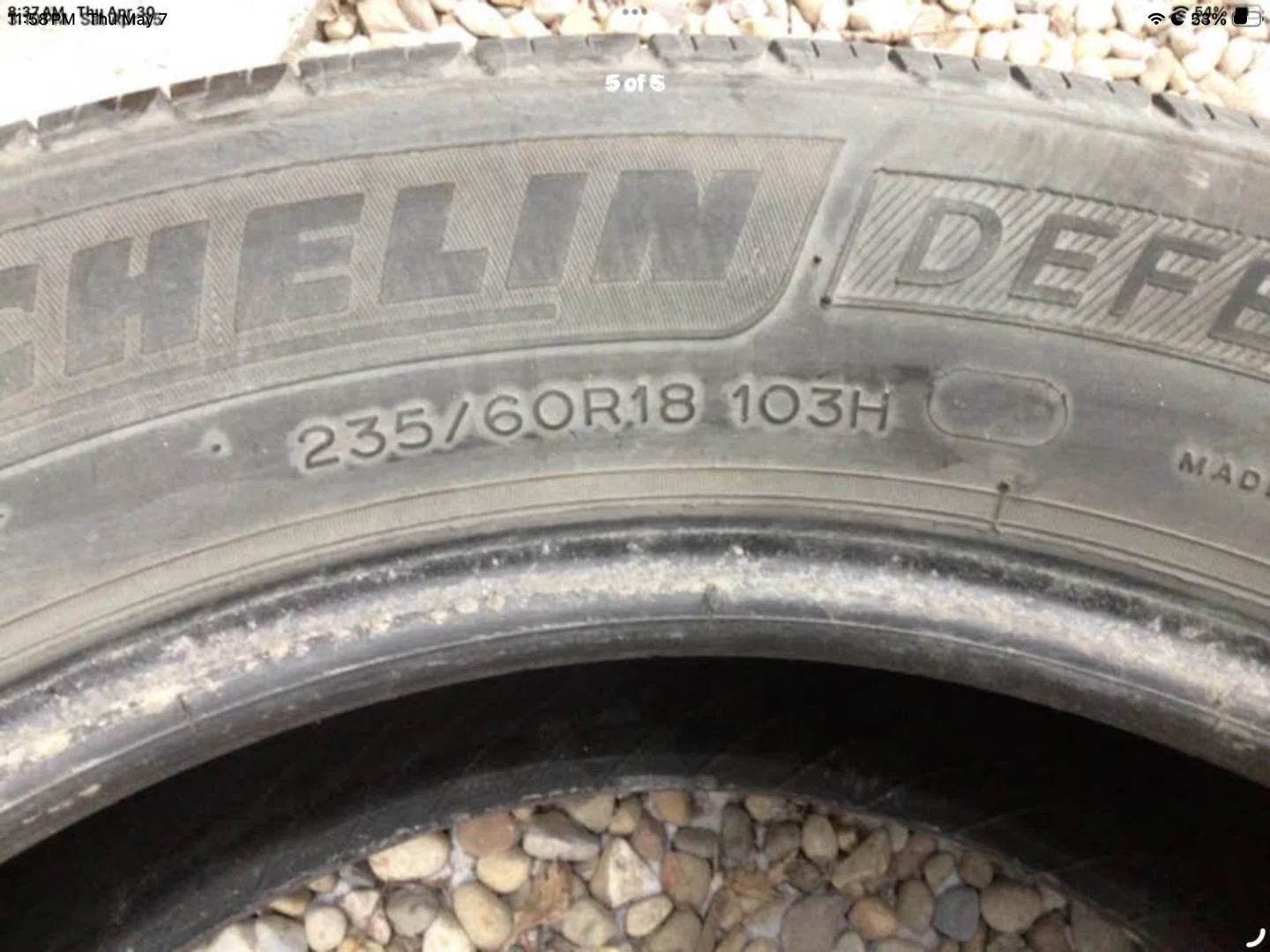 Michelin Defender 235/60R18 Tires (Set of 4) - photo 4