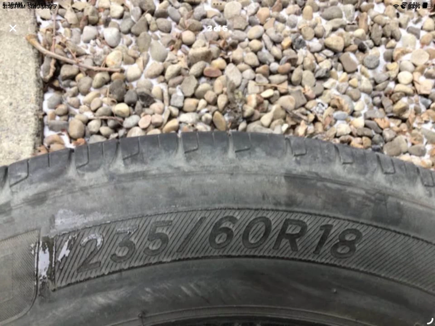 Michelin Defender 235/60R18 Tires (Set of 4)