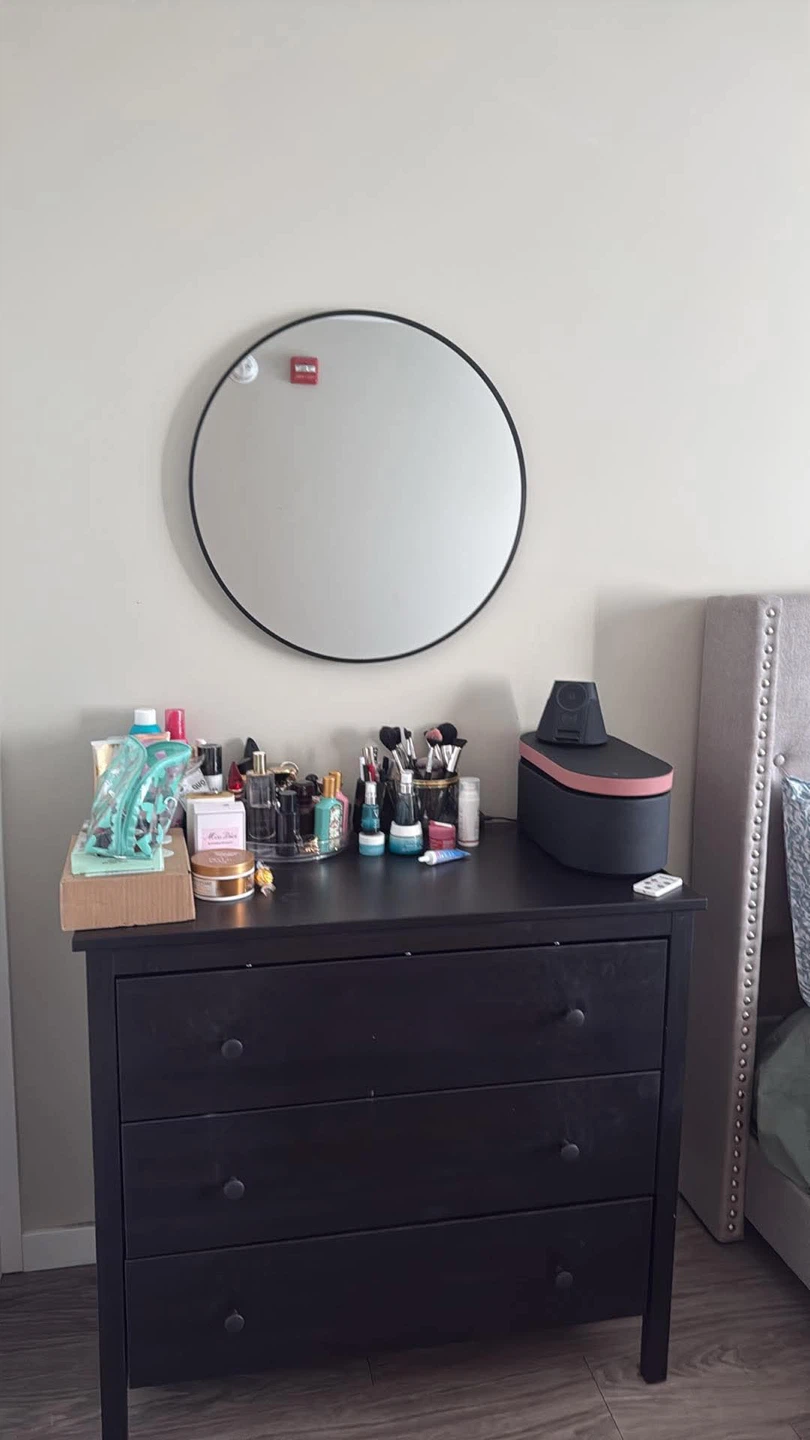 3 Drawer Chest with Mirror