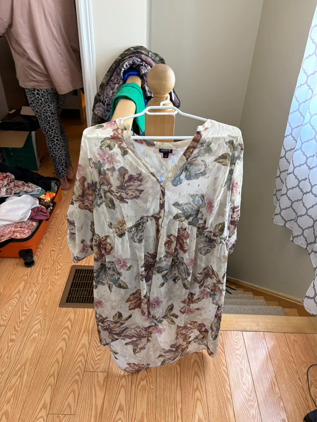 Torrid floral dress