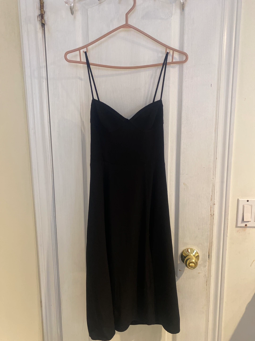 Aritzia Viola Midi Dress - Black, XS
