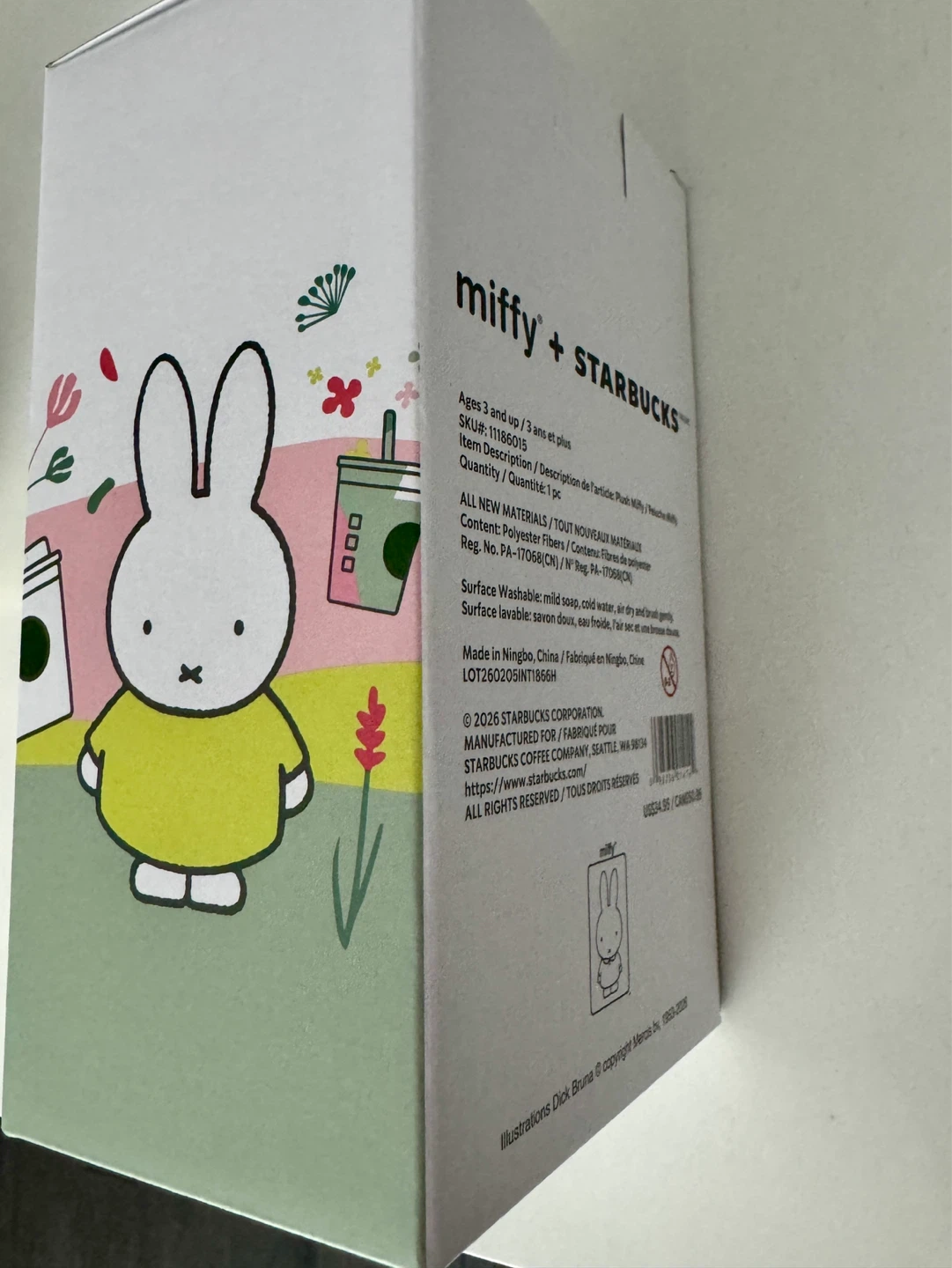 Miffy x Starbucks Plush Toy - photo 2