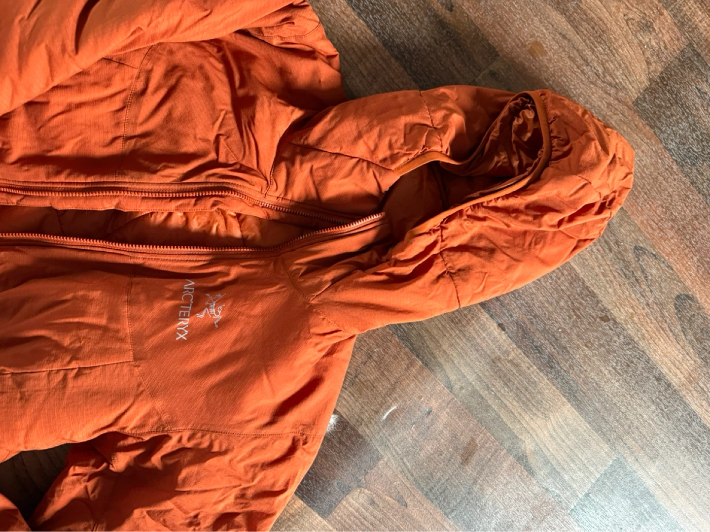 Arc'teryx Orange Insulated Hooded Jacket - photo 2