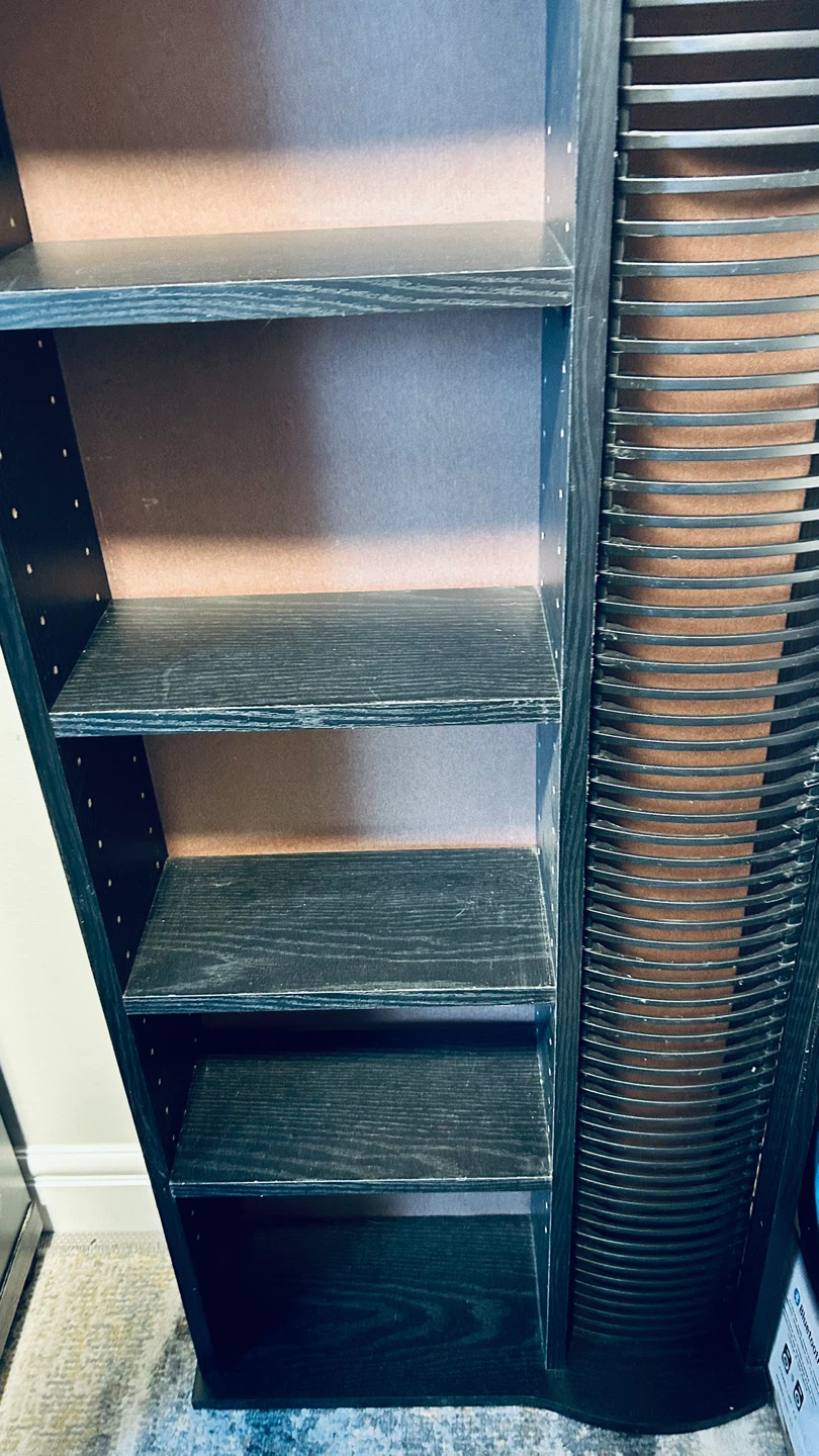 CD / DVD Storage Shelf with Adjustable Shelves - photo 3